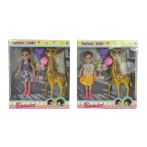 MUÑECA CON JIRAFA JJ8753-6