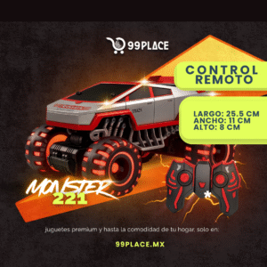 MONSTER TODO TERRENO CONTROL REMOTO 33629
