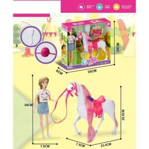 MUÑECA CON CABALLO Y ACCESORIOS 925-162