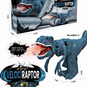 VELOCIRAPTOR CON LUZ Y SONIDO A8807-2