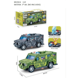 CAMION MILITAR CON LUZ Y SONIDO YJ388-60