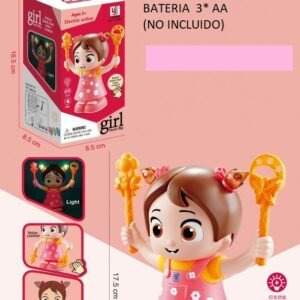 MUÑECA ACROBATICA CON LUZ Y SONIDO YJ-3051