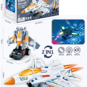 ROBOT AIRCRAFT LUZ Y SONIDO YJ388-61