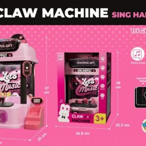 Mini Máquina de Garra con Música y Luces 3369🎡