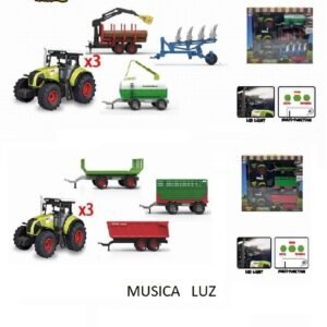 PAQUETE DE TRACTORES LUZ Y SONIDO 550-21E-22E