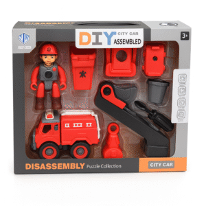 SET DE CONSTRUCCION CON MUÑECO, BLISTER (858-56)