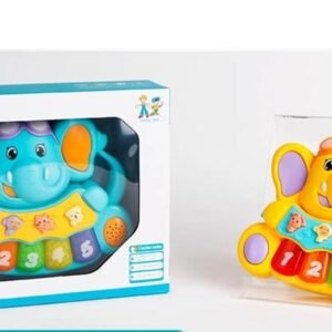 Piano Musical Infantil en Forma de Elefante 855-28A