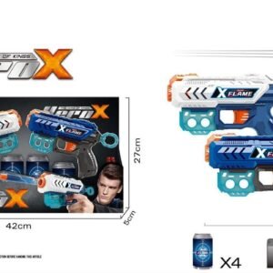 Set de Pistolas Lanzadoras HeroX X-Flame JLX7212