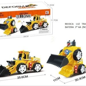 VEHICULO TRANFORMABLE BULLDOZER YJ388-52