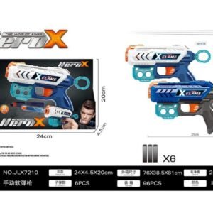 Pistola Lanzadora de Dardos de Espuma – (JLX7210)