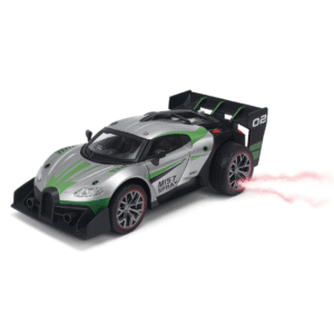 Auto a Control Remoto Metálico con Efecto de Niebla (687-1)