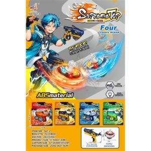 ⚡ Set de Batalla Supreme Top con Lanzador – Modelo 567-2