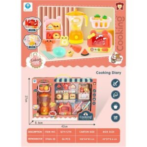 🍉 JUEGO DE COCINA INFANTIL SET  Modelo: 576H-10