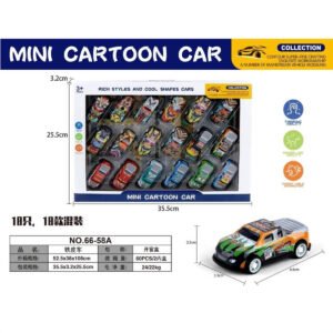 SET DE AUTOS MINI CARTOON CAR 66-58A