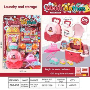 SET DE JUEGO CENTRO DE LAVADO 666-452