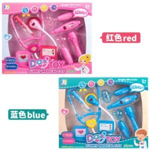 🩺 Set de Doctor Infantil – Modelo 666L (Colores Rosa y Azul)