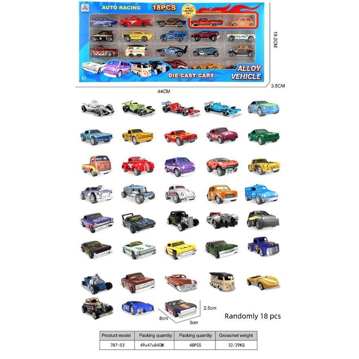 CARRITOS CARRERAS 787-53