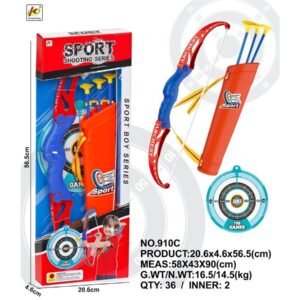 🏹 Set de Arco y Flechas Sport Shooting Series – Modelo 910C