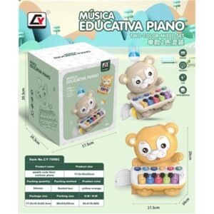 Piano Musical Educativo “Puzzle Cute Bear” – Modelo (CY-7098C)