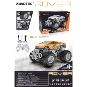 Coche Monster Truck RC 1:18 con Batería Recargable | XBAOTEC ROVER (XB1292)