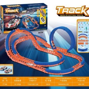 (FT-69) 🏁 Pista de Carreras RC con Loop Doble