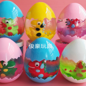 Huevos Mágicos con Dinosaurio y Slime J-1238