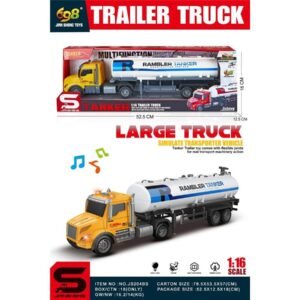 🚚 (1:16)  Camión Cisterna con Luz y Sonido – Modelo JS204BS