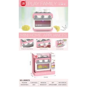 Mini Horno de Juguete con Luces y Sonidos – Modelo LS820C76
