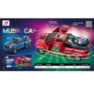 🚘 AUTO MUSICAL CON LUCES Y PUERTAS AUTOMÁTICAS – MODELO 8811-20