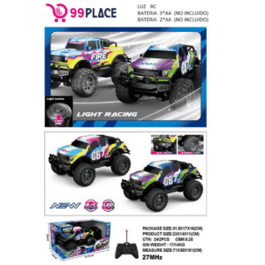 🚙 AUTO TODO TERRENO RC LIGHT RACING – MODELO UJ99-Y282