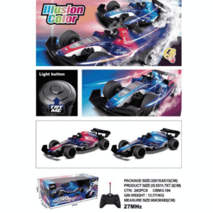 🏁 AUTO DE CARRERAS ILUSIÓN COLOR RC – MODELO UJ99-F101