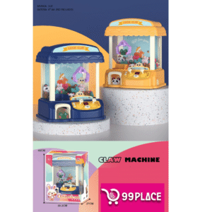🧸 MÁQUINA DE GARRA CON LUZ Y MÚSICA – MODELO LQL3345