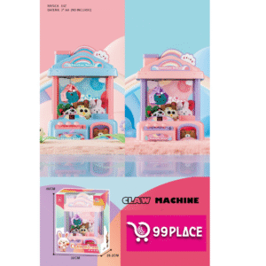 MÁQUINA DE GARRA "RAINBOW HOUSE" CON LUZ Y MÚSICA – MODELO LQL3359