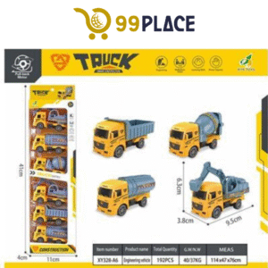 🚛 SET DE CAMIONES METÁLICOS – MODELOS XY328-A6 / XY348-A6 / XY338-A6