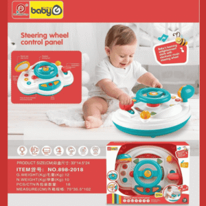 🚗 VOLANTE MUSICAL PARA BEBÉ – MODELO 898-2018