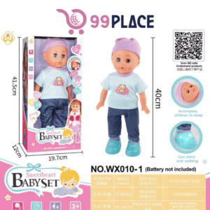 🍼 Muñeco Interactivo Sweetheart Baby Set – Modelo WX010-1