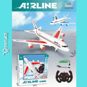 Avión a Control Remoto Airline RC – Luz, Sonido y Vuelo Realista (GC169-B32)