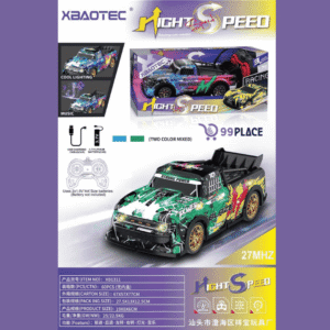 Auto a Control Remoto XB1311 High Speed 27MHz con Luces y Música – XBAOTEC (XB1311)