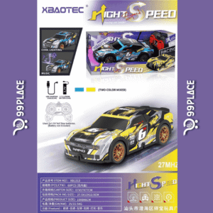 Auto a Control Remoto XB1313 High Speed 27MHz con Luces y Música (XB1313)