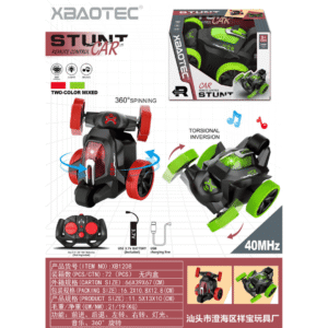 Auto a Control Remoto Acrobático 360° XB1208 con Luces y Música (XB1208)