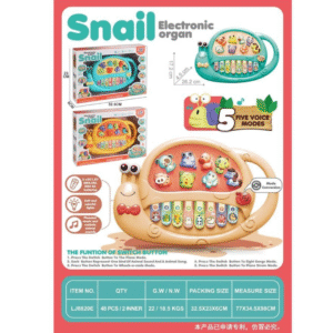 🎵 Órgano Electrónico “Snail” – Modelo (LJ8820E)