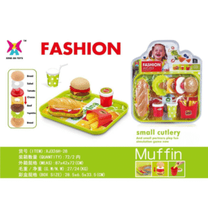 Set de Comida Rápida Infantil “Fashion Small Cutlery” – Modelo (XJ326H-28)