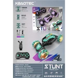 (XB1260) Auto Acrobático RC XB1260 con Control Dual – Rotación 360°, Luces y Torsión Flexible