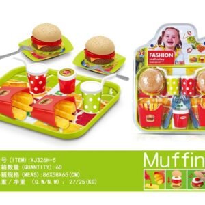 Set de Comida Rápida Infantil “Fashion Small Cutlery” – Modelo (XJ326H-5)
