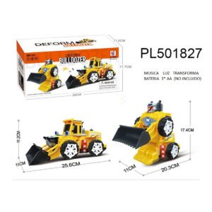 VEHICULO TRANFORMABLE BULLDOZER YJ388-52