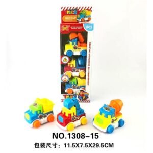 🚚 Modelo 1308-15 – Set de Camiones de Construcción