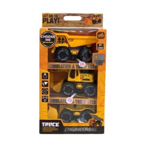 SET DE CAMIONES DE CONSTRUCCION 210-125C