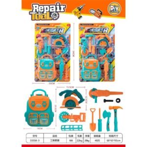 🧰 Set de Herramientas con Mochila “Engineer Start Work” – Modelo 333SK-3