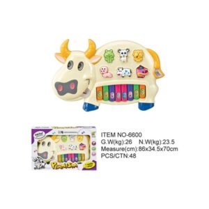 Piano Musical Vaquita (Modelo: 6600)