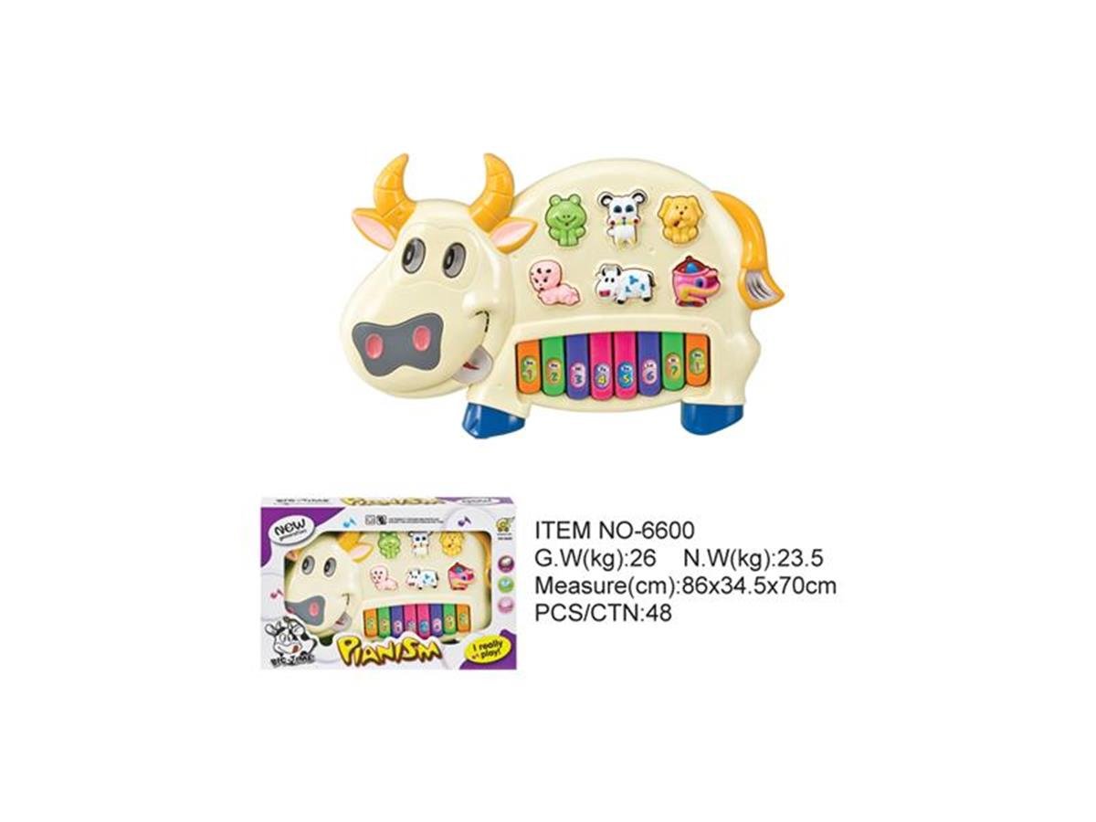 Piano Musical Vaquita (Modelo: 6600)